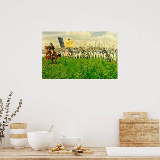 Schlacht von Chippewa Poster (Küche)