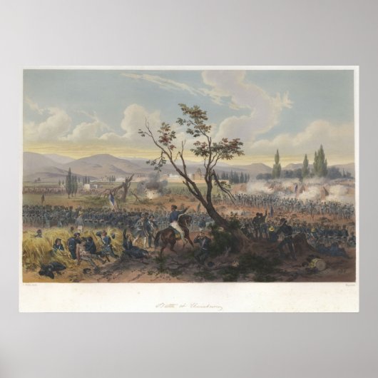 Schlacht von Churubusco Poster (Vorne)