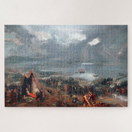 Schlacht von Clontarf Vikings Hugh Frazer 1826 Puzzle (Horizontal)
