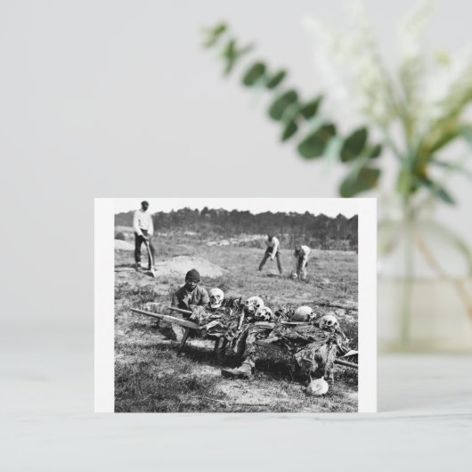 Schlacht von Cold Harbour, 1864 Postkarte (Stehend Vorderseite)