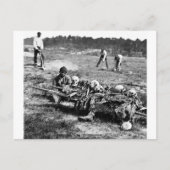 Schlacht von Cold Harbour, 1864 Postkarte (Vorderseite)