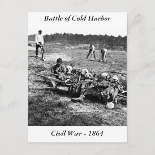 Schlacht von Cold Harbour, 1864 Postkarte