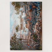 Schlacht von Cold Harbour durch Kurz und Allison 1 Puzzle (Vertikal)