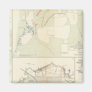 Schlacht von Corinth Iuka Bayou Fourche Magnet