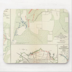Schlacht von Corinth Iuka Bayou Fourche Mousepad