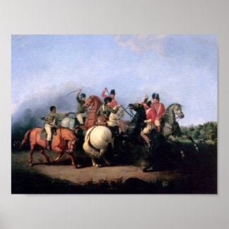 Schlacht von Cowpens Poster