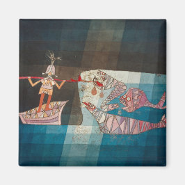 Schlacht von der Seefahreroper von Paul Klee Met Magnet