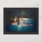 Schlacht von der Seefahreroper von Paul Klee Met Postkarte (Vorderseite)