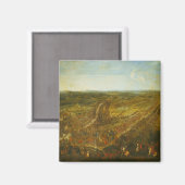 Schlacht von Fleurus, 1. Juli 1690 Magnet (Vorderseite/Rückseite)