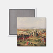 Schlacht von Fontenoy Magnet (Vorderseite/Rückseite)