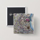 Schlacht von Fort Donelson - Panoramablick aus dem Button (Vorne & Hinten)