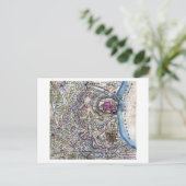 Schlacht von Fort Donelson - Panoramablick aus dem Postkarte (Stehend Vorderseite)