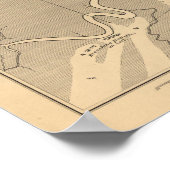 Schlacht von Fort Sumter - Panorama des Zivilen Kr Poster (Ecke)