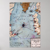 Schlacht von Fort Sumter - Panorama des Zivilen Kr Poster (Vorne)