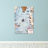 Schlacht von Fort Sumter - Panoramablick aus dem Z Leinwanddruck (Insitu (Holzboden))