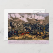 Schlacht von Fredericksburg Postkarte (Vorne/Hinten)