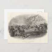 Schlacht von Germantown Postkarte (Vorne/Hinten)