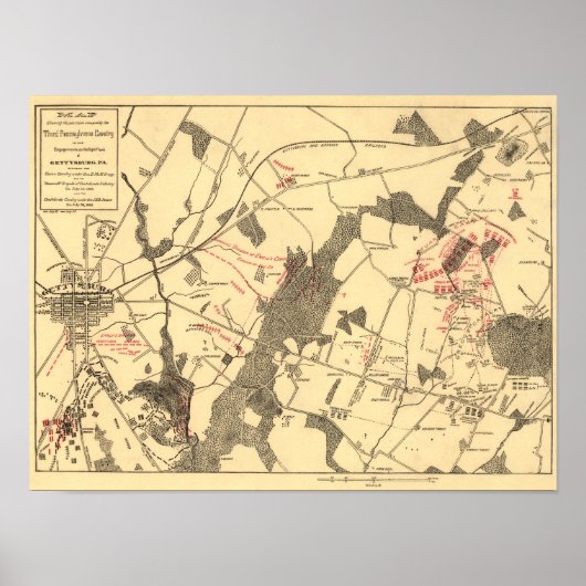 Schlacht von Gettysburg 11 Poster (Vorne)