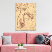 Schlacht von Gettysburg 12 Leinwanddruck (Insitu (Wohnzimmer))