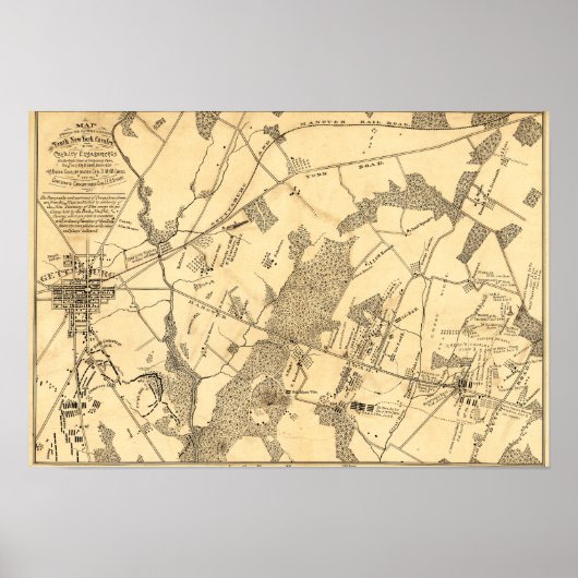 Schlacht von Gettysburg 12 Poster (Vorne)