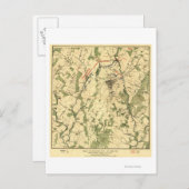 Schlacht von Gettysburg 12 Postkarte (Vorne/Hinten)