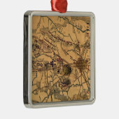 Schlacht von Gettysburg 14 Silbernes Ornament (Rechts)