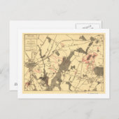 Schlacht von Gettysburg 15 Postkarte (Vorne/Hinten)