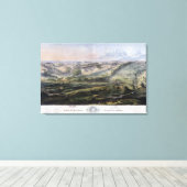 Schlacht von Gettysburg 2 Leinwanddruck (Insitu (Holzboden))