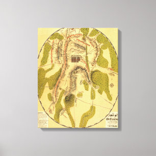 Schlacht von Gettysburg 3 Leinwanddruck