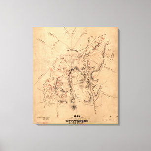 Schlacht von Gettysburg 8 Leinwanddruck