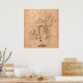 Schlacht von Gettysburg 8 Poster (Küche)