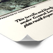 Schlacht von Gettysburg bis 1863 Poster (Ecke)