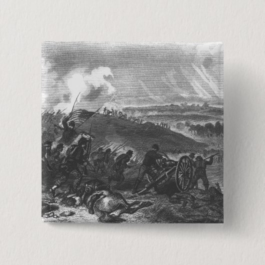 Schlacht von Gettysburg Button (Vorderseite)