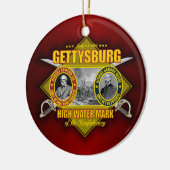 Schlacht von Gettysburg Keramikornament (Links)