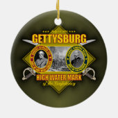 Schlacht von Gettysburg Keramikornament (Hinten)