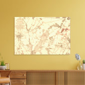 Schlacht von Gettysburg Leinwanddruck (Insitu (Wohnzimmer))