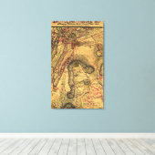 Schlacht von Gettysburg Leinwanddruck (Insitu (Holzboden))