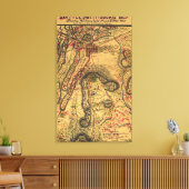 Schlacht von Gettysburg Leinwanddruck (Insitu (Wohnzimmer))