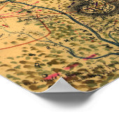 Schlacht von Gettysburg Poster (Ecke)