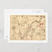 Schlacht von Gettysburg Postkarte (Vorne/Hinten)