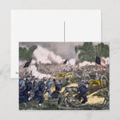 Schlacht von Gettysburg Postkarte (Vorne/Hinten)