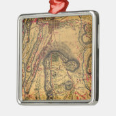 Schlacht von Gettysburg Silbernes Ornament (Links)