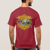 Schlacht von Gettysburg T-Shirt (Rückseite)