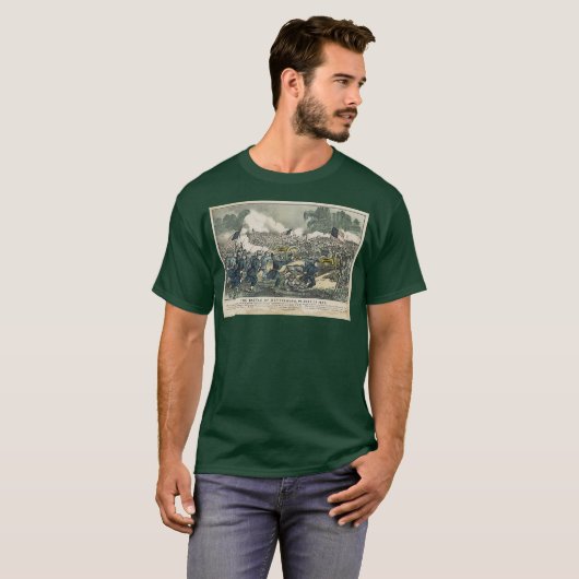 Schlacht von Gettysburg T-Shirt (Vorne ganz)