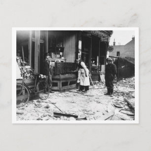 Schlacht von Großbritannien & The Blitz: #29 Unent Postkarte