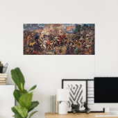 Schlacht von Grunwald durch Jan Matejko Poster (Heimbüro)