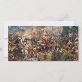 Schlacht von Grunwald (mittelalterliche Militärsze Karte