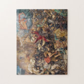 Schlacht von Grunwald (mittelalterliche Militärsze Puzzle (Vertikal)