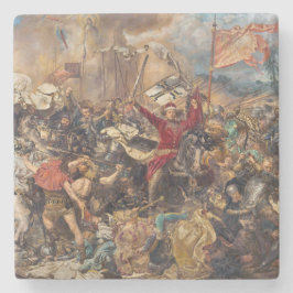 Schlacht von Grunwald (mittelalterliche Militärsze Steinuntersetzer