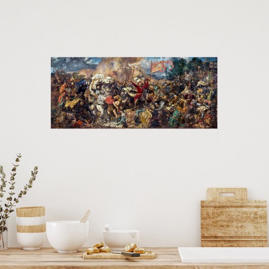 Schlacht von Grunwald Poster (Küche)